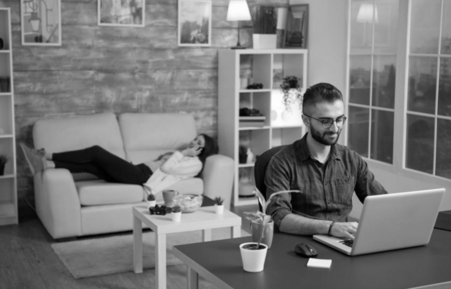 Professional learning environment showcasing modern workspace with educational materials and business planning resources